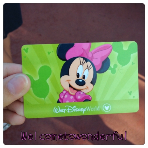Cartão Disney welcometowonderful
